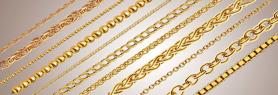 Three Tone Plated Chains