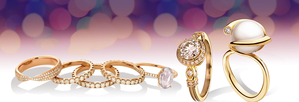 CZ Studded Rings