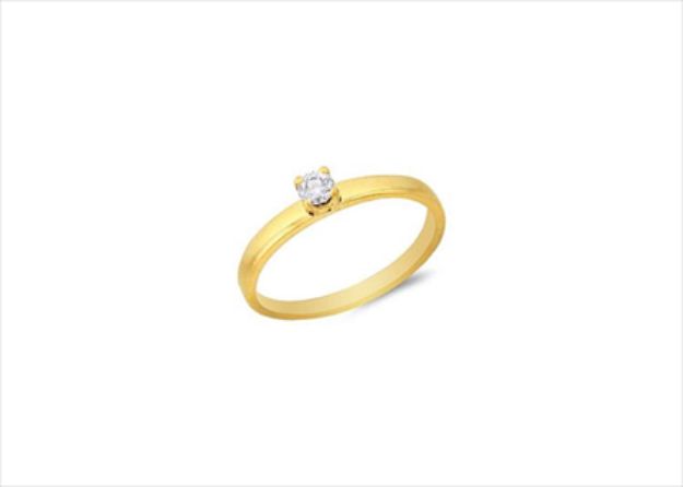 Right Hand Solitaire  Ring