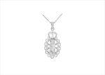 CZ Studded Mother Mary Fashion Pendant