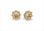Gold Plated | Cubic Zirconia Set Stud Earrings