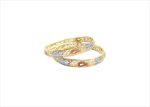 3 Tone Plated | Lace Bangles