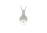 White Gold Plated | Pearl Pendants