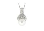 White Gold Plated | Pearl Pendants