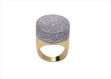 Gold Hip Hop Jewelry Ring