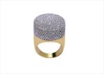 Gold Hip Hop Jewelry Ring