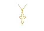 Cut Out Religious Cross Pendant