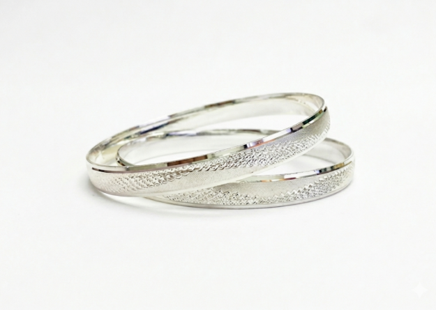 14k gold plated bangles