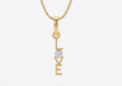 Stylish Bezel Set Pendant