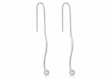 Bar threader earrings