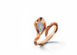 Right Hand CZ Studded Ring