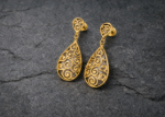 14kt Gold Plated Earring