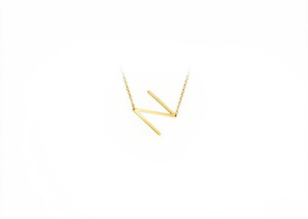 Custom Initial Pendant Necklace