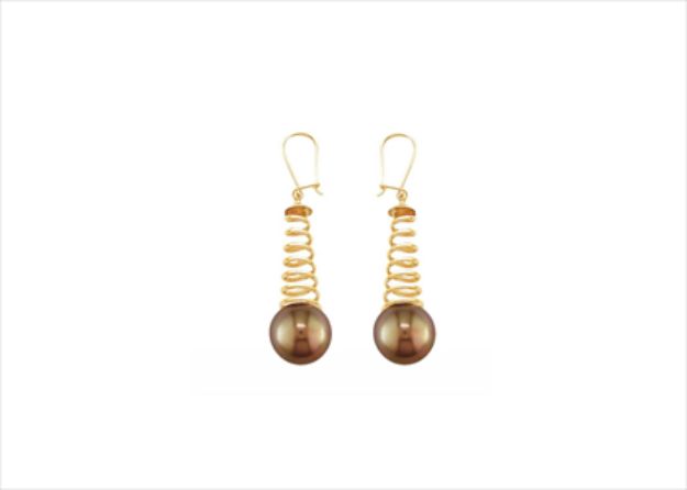 Ethnic Gold Earrings