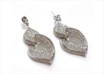 Rhodium Plated | Chandelier Earrings