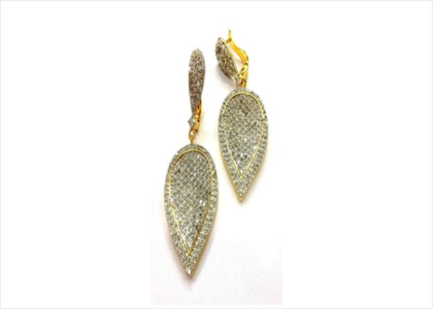 Ethnic Gold Earrings