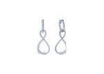 Rhodium Plated | Chandelier Earrings