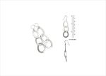 Rhodium Plated | Chandelier Earrings