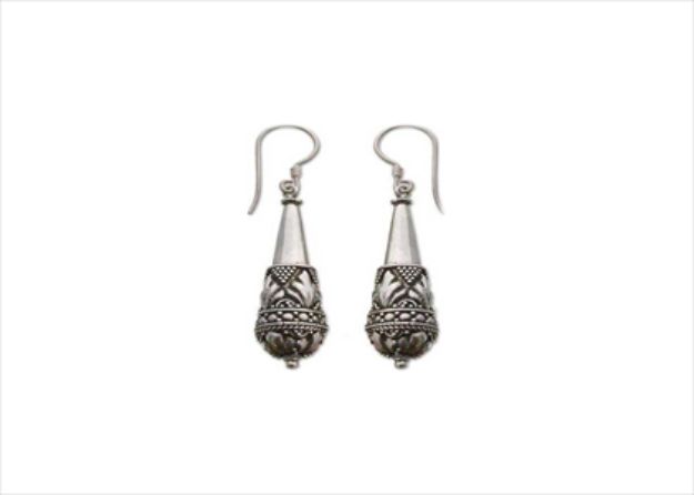 Rhodium Plated | Chandelier Earrings