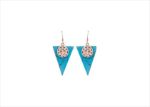 Elegant Dual Tone Earrings