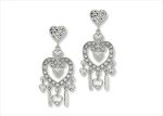 Elegant Silver Earrings