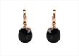 Rose Gold Plated Gemstone Dangle Earring
