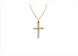 Dual Tone Plated | Cross Pendants
