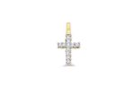 Dual Tone Plated | Cross Pendants