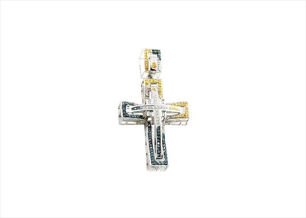 2 Tone Plated | Cross Pendants