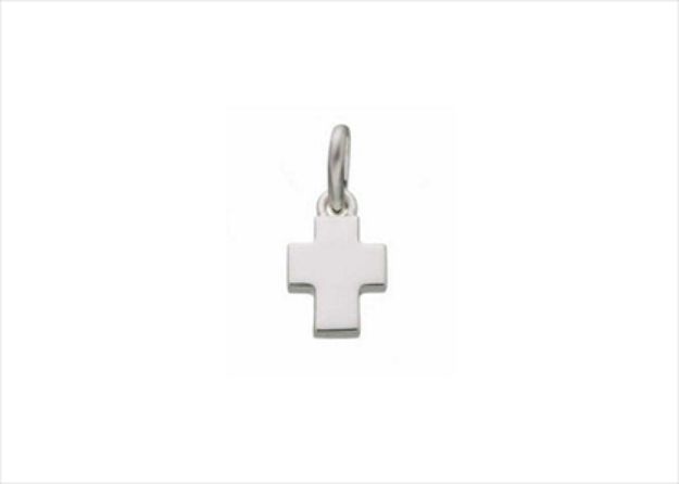 Rhodium Plated | Cross Pendants
