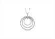 Rhodium Plated | Journey pendants