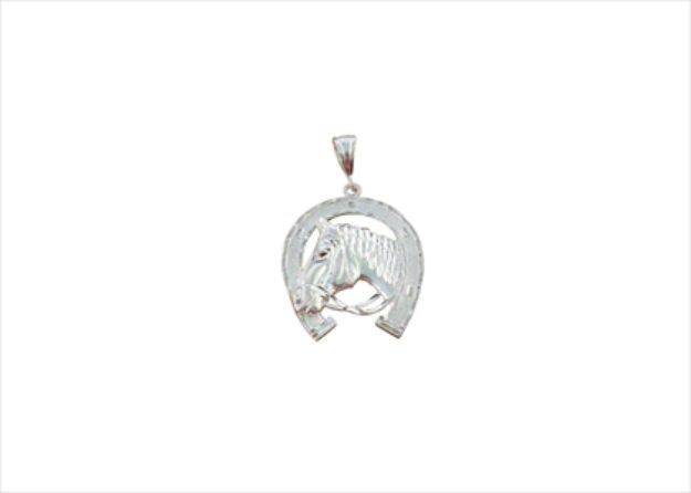White Gold Plated | Mens Pendants