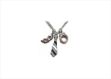White Gold Plated | Mens Pendants