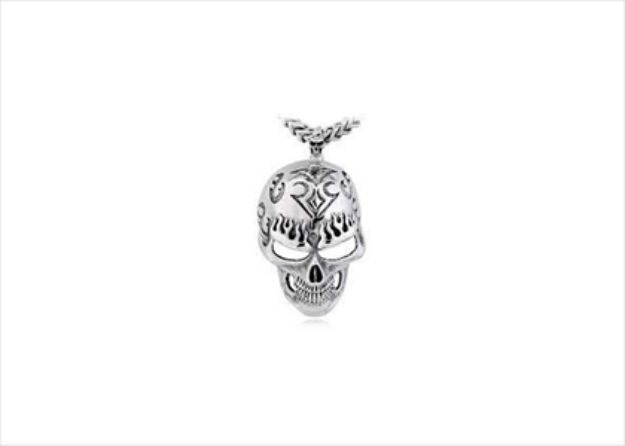White Gold Plated | Mens Pendants