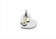 Rhodium Plated | Numeric Pendants