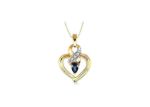 Gold Plated | Solitaire Stud Pendants