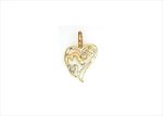 Gold Plated | Solitaire Stud Pendants