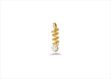 Gold Plated | Solitaire Stud Pendants