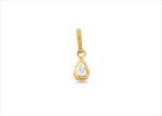 Gold Plated | Solitaire Stud Pendants