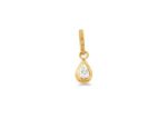 Gold Plated | Solitaire Stud Pendants