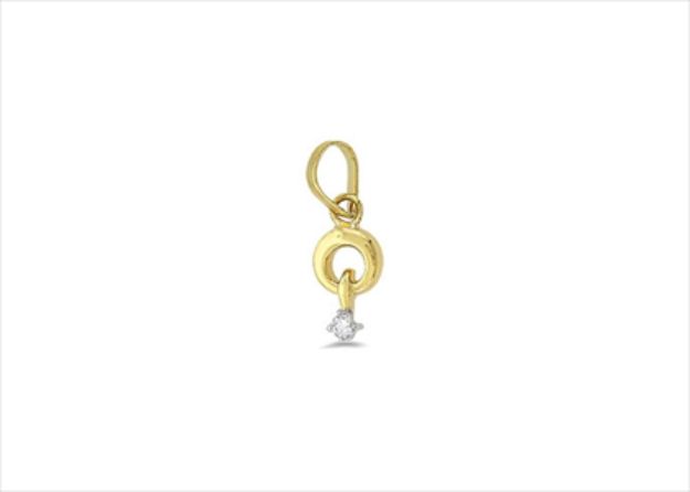 Gold Plated | Solitaire Stud Pendants
