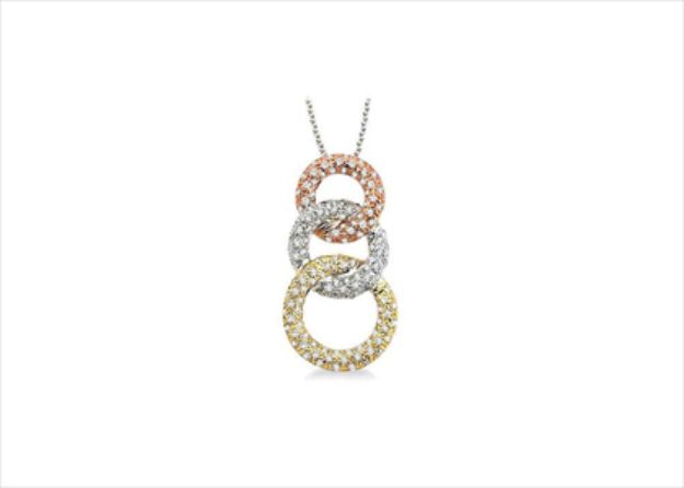 3 Tone Plated | Trilogy Pendants
