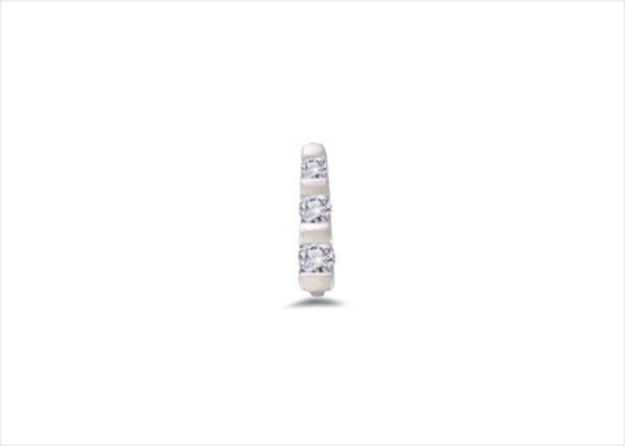 Rhodium Plated | Trilogy Pendants