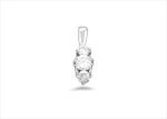 Rhodium Plated | Trilogy Pendants