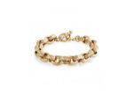 Gold Plated Toggle Bracelet