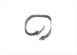 Rhodium Plated Mens Hip Hop Bracelet