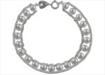 Rhodium Plated Womens Pearl Bracelet