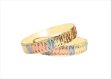 Tri Tone Plated | Machine Cut Bangles