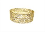 12 mm CNC Bangles with Two Tone Plated