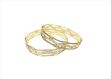 Elegant CNC Bangle with Two Tone Plated